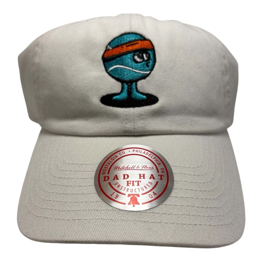 M&N White Game Set Match Dad Hat,